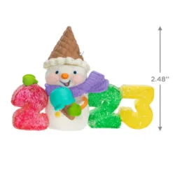 Hallmark Sweet Decade 2023 Ornament 8 Hallmark Sweet Decade 2023 Ornament -Hallmark Store 2023 Gumdrops and Snowman Keepsake Ornament 1599QXR8027 03