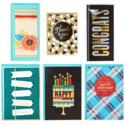 Hallmark Assorted Cards For All Occasions In Floral Organizer Box, Box Of 24 -Hallmark Store 24 Cards for AllOccasions in Floral Organizer Box 5EDX3457 03