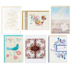 Hallmark Assorted Cards For All Occasions In Floral Organizer Box, Box Of 24 -Hallmark Store 24 Cards for AllOccasions in Floral Organizer Box 5EDX3457 06