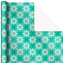Hallmark Festive And Fun 3-Pack Multicolored Wrapping Paper, 120 Sq. Ft. 11 Hallmark Festive And Fun 3-Pack Multicolored Wrapping Paper, 120 Sq. Ft. -Hallmark Store 3Pack Festive and Fun Holiday Wrapping Paper 5JXW1082 06