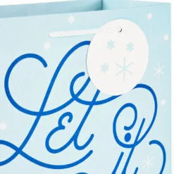 Hallmark Let It Snow 8-Pack Holiday Gift Bags, Assorted Sizes And Designs 10 Hallmark Let It Snow 8-Pack Holiday Gift Bags, Assorted Sizes And Designs -Hallmark Store 8 Pack Assorted Holiday Gift Bags XGB1403 05