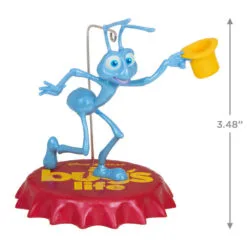 Hallmark Disney/Pixar A Bug's Life 25th Anniversary Flik Ornament 8 Hallmark Disney/Pixar A Bug's Life 25th Anniversary Flik Ornament -Hallmark Store A Bugs Life Flik the Ant Keepsake Ornament 1899QXD6657 03