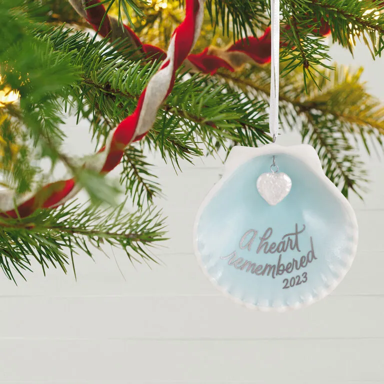Hallmark A Heart Remembered 2023 Porcelain Ornament 2 Hallmark A Heart Remembered 2023 Porcelain Ornament - Image 2