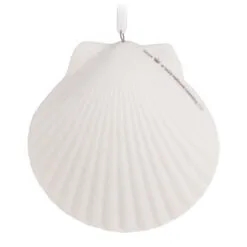 Hallmark A Heart Remembered 2023 Porcelain Ornament 11 Hallmark A Heart Remembered 2023 Porcelain Ornament -Hallmark Store A Heart Remembered Seashell Keepsake Ornament 1799QHX3037 06