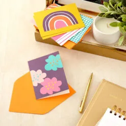 Hallmark Abstract Doodles And Dots Boxed Blank Note Cards, Pack Of 48 -Hallmark Store Abstract Doodles and Dots Boxed Blank Note Cards 5STZ1092 06