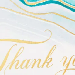 Hallmark Abstract Waves Boxed Blank Sympathy Thank-You Notes, Pack Of 20 -Hallmark Store Abstract Waves Boxed Blank Sympathy ThankYou Notes 5STZ1101 04