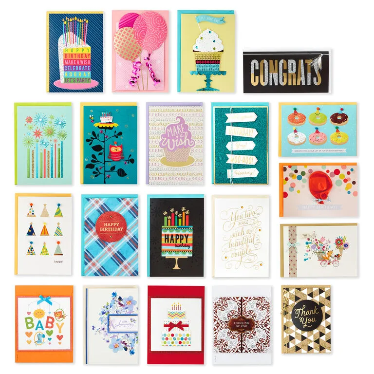 Hallmark All Occasion Card Assortment In Decorative Box, Set Of 20 2 Hallmark All Occasion Card Assortment In Decorative Box, Set Of 20 - Image 2