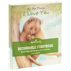 Hallmark All The Places I Love You Recordable Storybook With Music -Hallmark Store All The Places I Love You Recordable Storybook With Music 1KOB1232 06