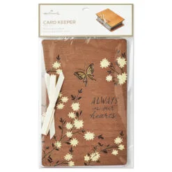 Hallmark Always In Our Hearts Memorial Card Keeper 6 Hallmark Always In Our Hearts Memorial Card Keeper -Hallmark Store Always in Our Hearts Butterfly Bereavement Card Keeper 1CKP1710 03