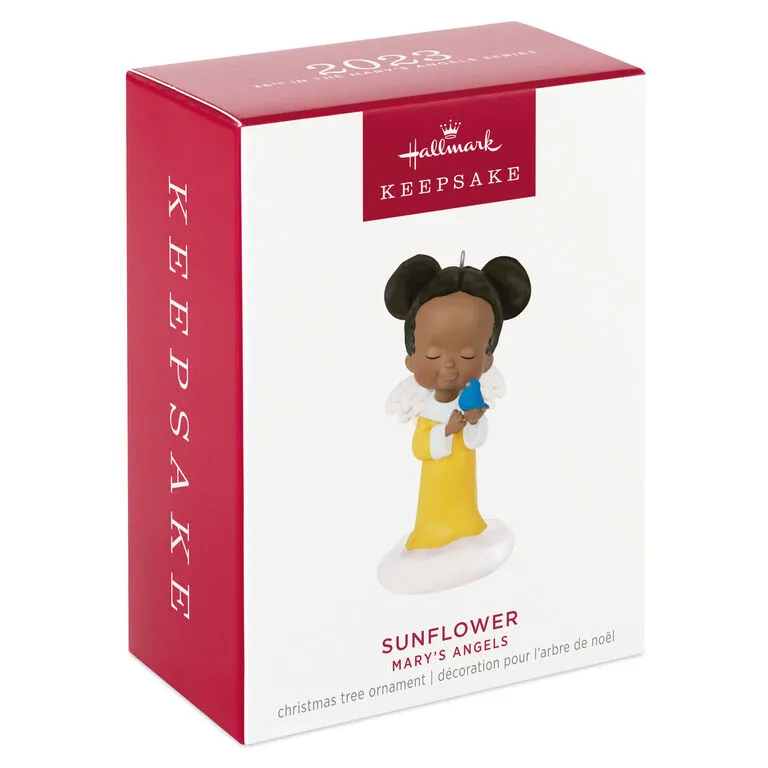 Hallmark Mary's Angels Sunflower Ornament 4 Hallmark Mary's Angels Sunflower Ornament - Image 4