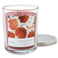 Hallmark Sweet Red Apple 3-Wick Jar Candle, 16 Oz. 5 Hallmark Sweet Red Apple 3-Wick Jar Candle, 16 Oz. -Hallmark Store Apple Grove 3Wick Jar Candle 1BGC1080 03