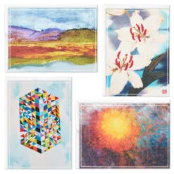 Hallmark ArtLifting Nature And Abstracts Blank Note Cards Assortment, Box Of 24 10 Hallmark ArtLifting Nature And Abstracts Blank Note Cards Assortment, Box Of 24 -Hallmark Store ArtLifting Nature Art Assorted Boxed Blank Cards 3SOM1334 03