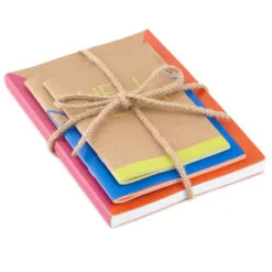 Hallmark Assorted 3-Pack Colorful Kraft Journals -Hallmark Store Assorted 3Pack Colorful Kraft Journals 3HWJ2110 06