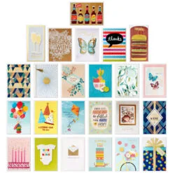 Hallmark Assorted All-Occasion Handmade Greeting Cards In Black Scattered Dot Organizer 9 Hallmark Assorted All-Occasion Handmade Greeting Cards In Black Scattered Dot Organizer -Hallmark Store Assorted AllOccasion Greeting Cards in Organizer 5EBN1121 03