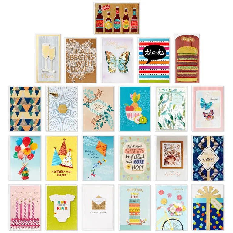 Hallmark Assorted All-Occasion Handmade Greeting Cards In Black Scattered Dot Organizer 3 Hallmark Assorted All-Occasion Handmade Greeting Cards In Black Scattered Dot Organizer - Image 3