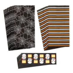 Hallmark You've Been Booed 30-Pack Halloween Paper Goodie Bags With Stickers -Hallmark Store Assorted Halloween Paper Goodie Bags With Stickers 5HGB1886 06