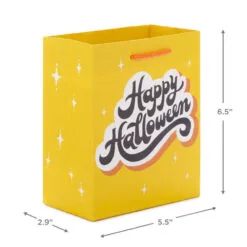Hallmark 6.5" Assorted 8-Pack Happy Halloween Small Gift Bags 9 Hallmark 6.5" Assorted 8-Pack Happy Halloween Small Gift Bags -Hallmark Store Assorted Happy Halloween Small Gift Bags 5HGB1879 03