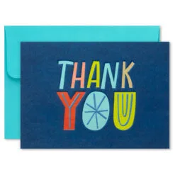 Hallmark Assorted Modern Lettering Blank Note Cards, Box Of 24 -Hallmark Store Assorted Modern Lettering Blank Note Cards 1499TYN2430 06