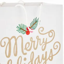 Hallmark Assorted Holiday Merry 8-Pack Small, Medium And Large Christmas Gift Bags -Hallmark Store Assorted Small Large Holiday Prints Christmas Gift Bags 5XGB1412 04