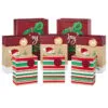 Hallmark Assorted Rustic Designs 8-Pack Small, Medium And Large Christmas Gift Bags