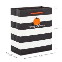 Hallmark 6.5" Assorted 8-Pack Stylish Halloween Small Gift Bags 11 Hallmark 6.5" Assorted 8-Pack Stylish Halloween Small Gift Bags -Hallmark Store Assorted Stylish Halloween Small Gift Bags 5HGB1880 04