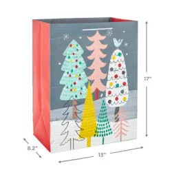Hallmark 17" Assorted Mod Designs 3-Pack XXL Christmas Gift Bags -Hallmark Store Assorted XXL Mod Designs Christmas Gift Bags 5XGB1400 03