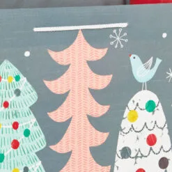 Hallmark 17" Assorted Mod Designs 3-Pack XXL Christmas Gift Bags -Hallmark Store Assorted XXL Mod Designs Christmas Gift Bags 5XGB1400 04