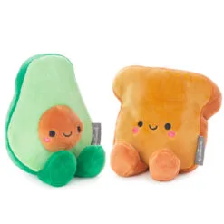 Hallmark Better Together Avocado And Toast Magnetic Plush, 5" -Hallmark Store Avocado and Toast Magnetic Plush 1KID2091 04