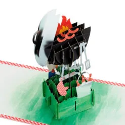 Hallmark BBQ Grill 3D Pop-Up Father's Day Card For Dad