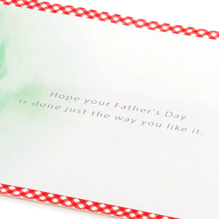 Hallmark BBQ Grill 3D Pop-Up Father's Day Card For Dad 4 Hallmark BBQ Grill 3D Pop-Up Father's Day Card For Dad - Image 4