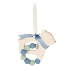 Hallmark Baby Boy's First Christmas Bear 2023 Ornament -Hallmark Store Baby Boys 1st Christmas Bear Keepsake Ornament 1799QGO2729 06