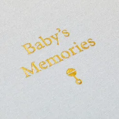 Hallmark Baby's Memories Gray Memory Box -Hallmark Store Baby Memories Gray Memory Box 1BBY4672 03
