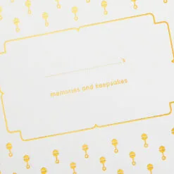 Hallmark Baby's Memories Gray Memory Box -Hallmark Store Baby Memories Gray Memory Box 1BBY4672 04