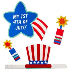 Hallmark Baby's First Holidays Pics 'n' Props Kit 16 Hallmark Baby's First Holidays Pics 'n' Props Kit -Hallmark Store Babys 1st Holidays Photo Prop Frame Kit 1BBY4822 06