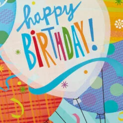 Hallmark 16" Fun Balloons Pop-Up Jumbo Birthday Card -Hallmark Store Balloons for Fun Birthday Card 1299CBG1009 05