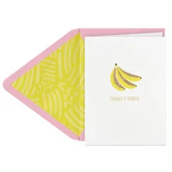 Hallmark Thanks A Bunch Boxed Blank Thank-You Notes, Pack Of 8 7 Hallmark Thanks A Bunch Boxed Blank Thank-You Notes, Pack Of 8 -Hallmark Store Banana Bunch Boxed Blank ThankYou Notes Multipack 1THK4117 02