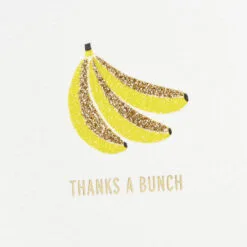 Hallmark Thanks A Bunch Boxed Blank Thank-You Notes, Pack Of 8 8 Hallmark Thanks A Bunch Boxed Blank Thank-You Notes, Pack Of 8 -Hallmark Store Banana Bunch Boxed Blank ThankYou Notes Multipack 1THK4117 03