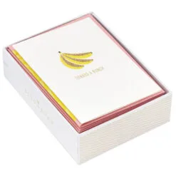 Hallmark Thanks A Bunch Boxed Blank Thank-You Notes, Pack Of 8 10 Hallmark Thanks A Bunch Boxed Blank Thank-You Notes, Pack Of 8 -Hallmark Store Banana Bunch Boxed Blank ThankYou Notes Multipack 1THK4117 05