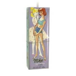 Hallmark Barbie™ Barbie's Best Friend, Midge™ Ornament -Hallmark Store Barbie Midge in Box Keepsake Ornament 1899QXI7009 06