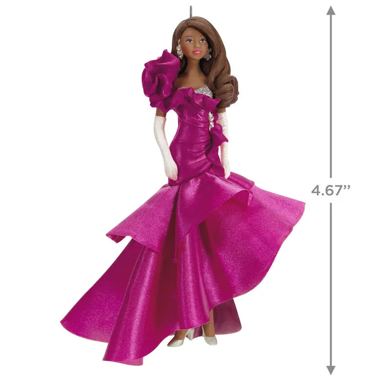Hallmark Barbie™ Pink Collection™ 2023 Porcelain And Fabric Ornament 3 Hallmark Barbie™ Pink Collection™ 2023 Porcelain And Fabric Ornament - Image 3