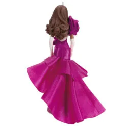 Hallmark Barbie™ Pink Collection™ 2023 Porcelain And Fabric Ornament 11 Hallmark Barbie™ Pink Collection™ 2023 Porcelain And Fabric Ornament -Hallmark Store Barbie in Hot Pink Dress Keepsake Ornament 4999QXI7007 06