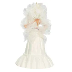 Hallmark Crystal Barbie™ Ornament -Hallmark Store Barbie in White Dress Keepsake Ornament 1899QXI6997 06