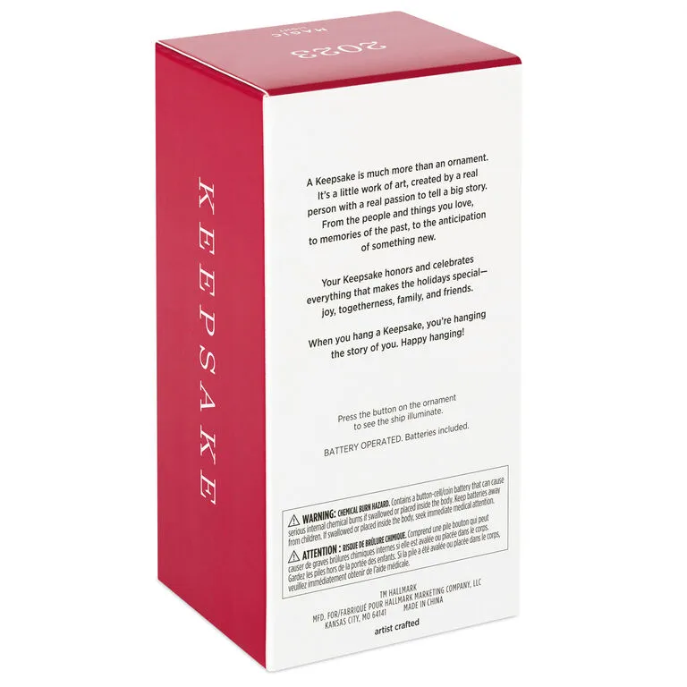 Hallmark Battlestar Galactica Ornament With Light 5 Hallmark Battlestar Galactica Ornament With Light - Image 5