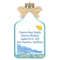 Hallmark A Day At The Beach Sun & Waves Personalized Text Ornament
