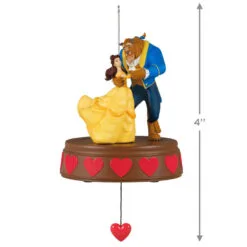 Hallmark Disney Beauty And The Beast Fairy-Tale First Dance Ornament -Hallmark Store Beauty and the Beast Dancing Keepsake Ornament 2499QXD6697 03