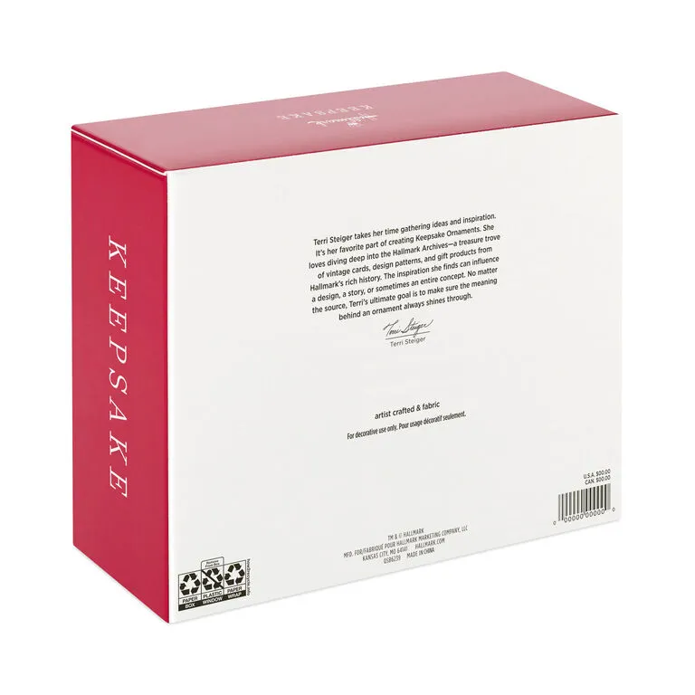 Hallmark Mini The Beauty Of Birds Christmas Tree Topper And Tree Skirt, Set Of 2 6 Hallmark Mini The Beauty Of Birds Christmas Tree Topper And Tree Skirt, Set Of 2 - Image 6