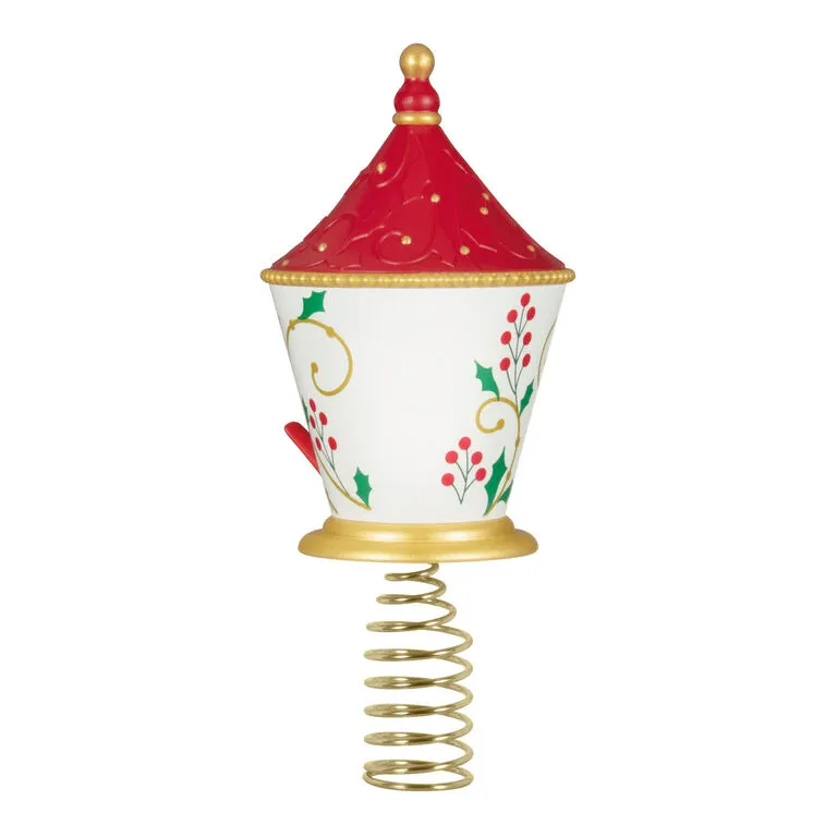 Hallmark Mini The Beauty Of Birds Christmas Tree Topper And Tree Skirt, Set Of 2 7 Hallmark Mini The Beauty Of Birds Christmas Tree Topper And Tree Skirt, Set Of 2 - Image 7