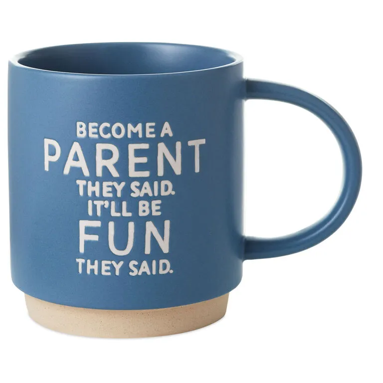 Hallmark Become A Parent Funny Mug, 16 Oz. 1 Hallmark Become A Parent Funny Mug, 16 Oz.