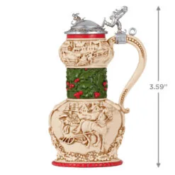Hallmark Beer Stein 2023 Ornament 8 Hallmark Beer Stein 2023 Ornament -Hallmark Store Beer Stein Keepsake Ornament 1799QGO2487 03