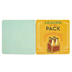 Hallmark Beers To You: 20 Coasters To Say Cheers To Book 7 Hallmark Beers To You: 20 Coasters To Say Cheers To Book -Hallmark Store Beers to You Book With Coasters 1BOK1570 03